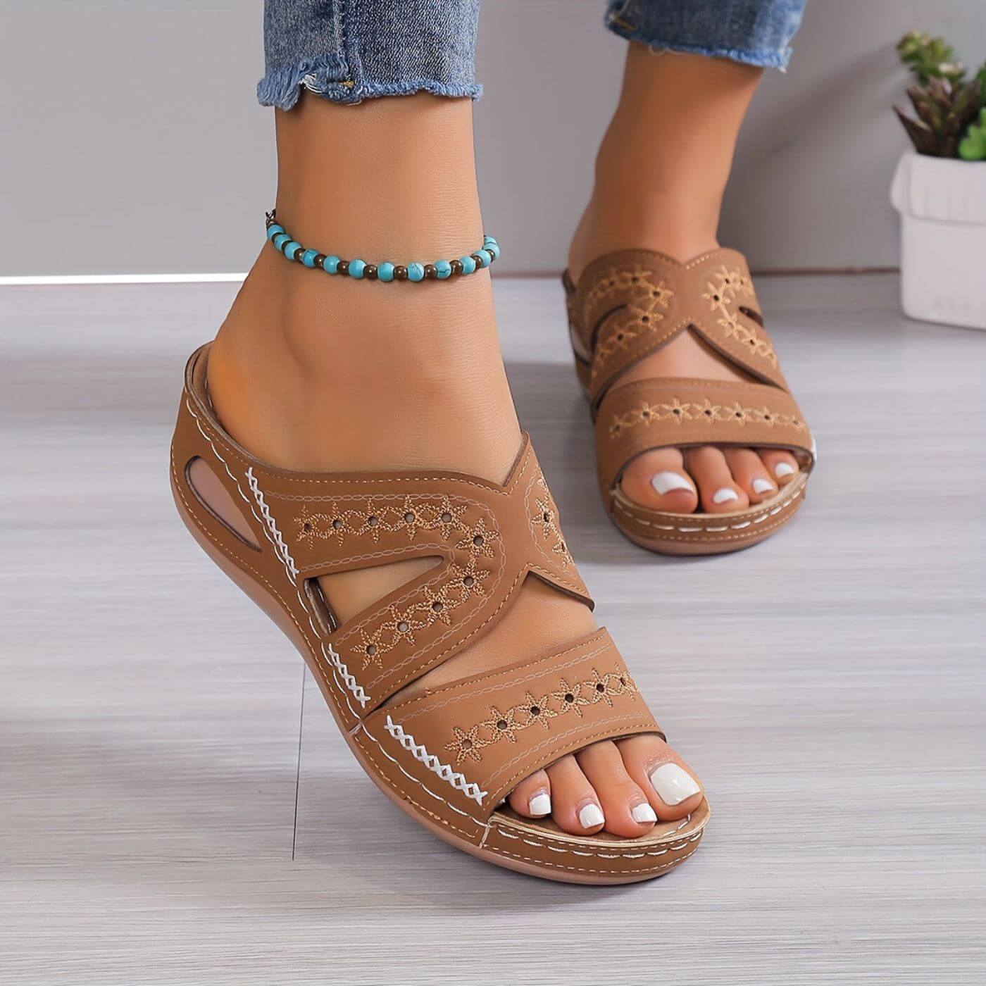 Sierra – Orthopaedic Wedge Sandals