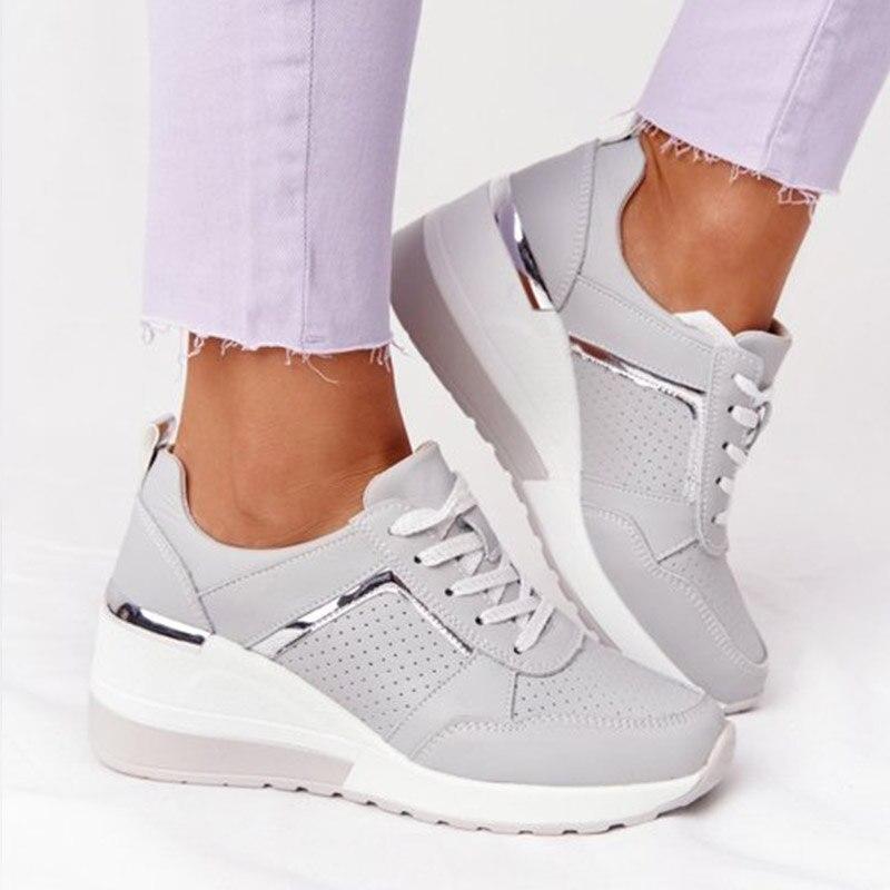 Lauren™ | Comfortable High Heel Orthopedic Sneakers